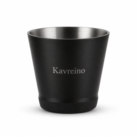 Kavreino Espresso Dosing Cup on white background