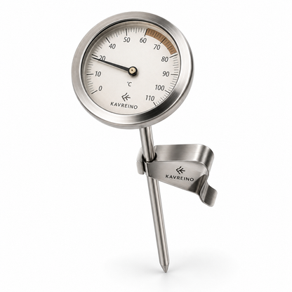 Kavreino Milk Frothing Thermometer on white background