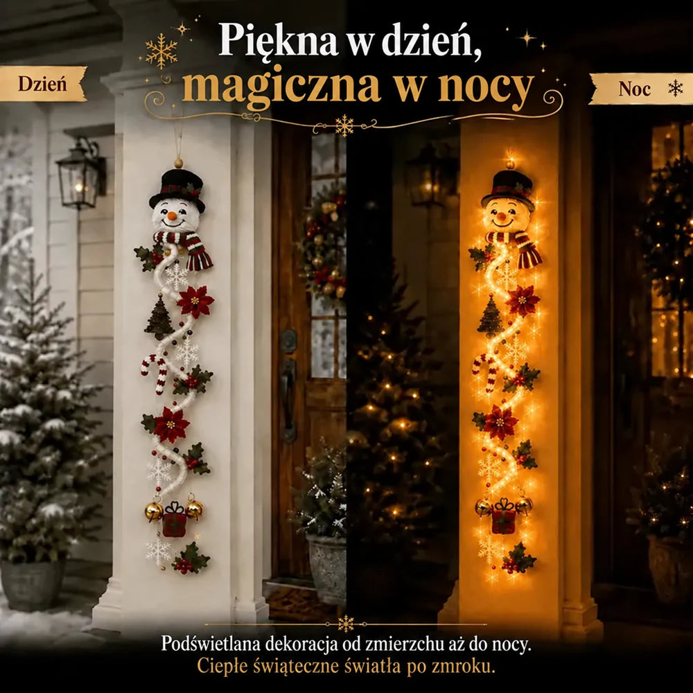 |⏳ Ostatni dzień! 70% zniżki – 🎄🎅 Świetlista dekoracja świąteczna MerryCascade™ | 6 świątecznych wzorów ✨