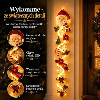 |⏳ Ostatni dzień! 70% zniżki – 🎄🎅 Świetlista dekoracja świąteczna MerryCascade™ | 6 świątecznych wzorów ✨