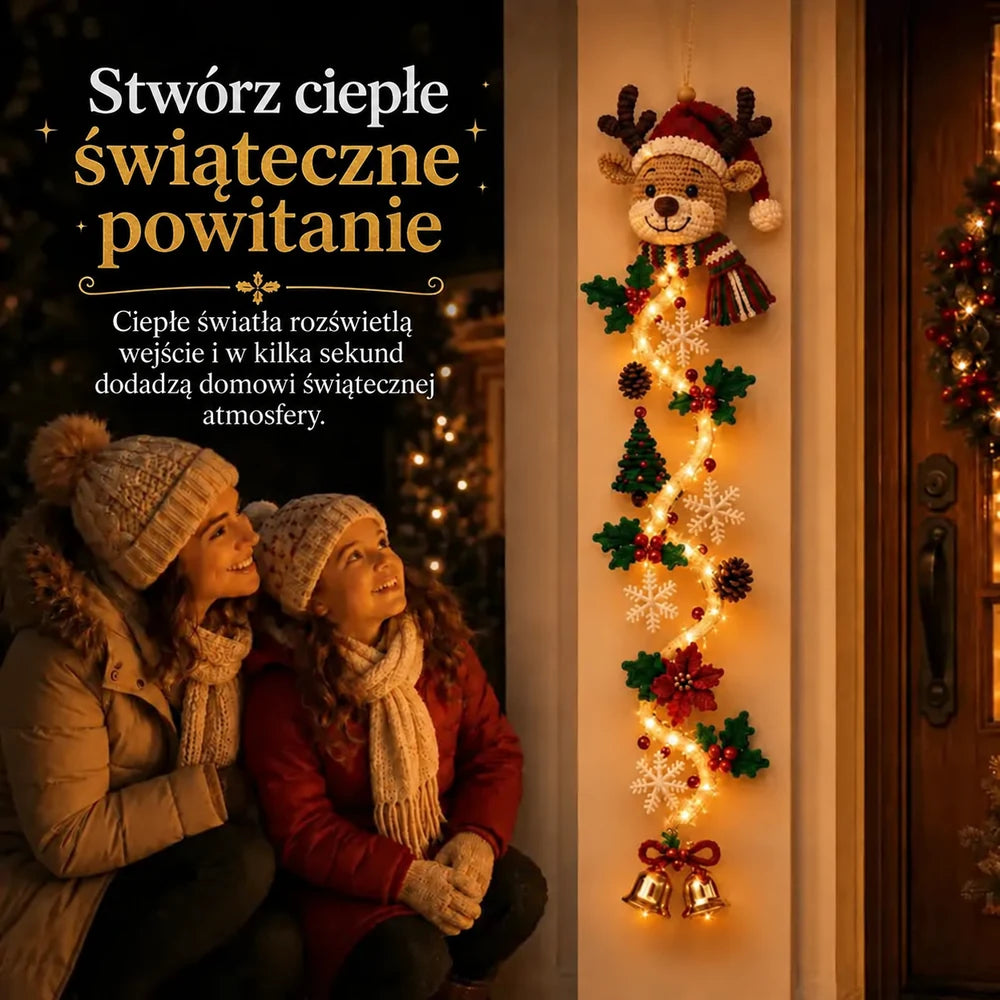 |⏳ Ostatni dzień! 70% zniżki – 🎄🎅 Świetlista dekoracja świąteczna MerryCascade™ | 6 świątecznych wzorów ✨