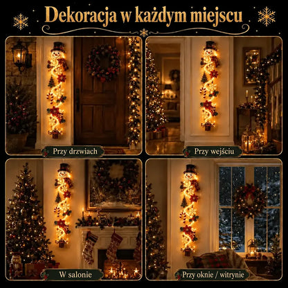 |⏳ Ostatni dzień! 70% zniżki – 🎄🎅 Świetlista dekoracja świąteczna MerryCascade™ | 6 świątecznych wzorów ✨