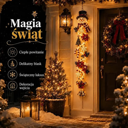 |⏳ Ostatni dzień! 70% zniżki – 🎄🎅 Świetlista dekoracja świąteczna MerryCascade™ | 6 świątecznych wzorów ✨