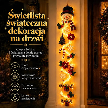 |⏳ Ostatni dzień! 70% zniżki – 🎄🎅 Świetlista dekoracja świąteczna MerryCascade™ | 6 świątecznych wzorów ✨
