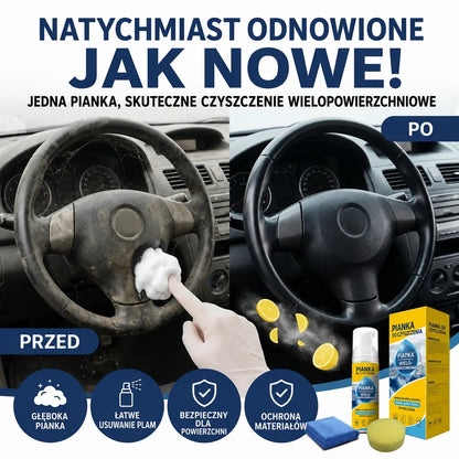 Wieloenzymatyczny piankowy środek czyszczący 4 w 1 - polska grafika produktu