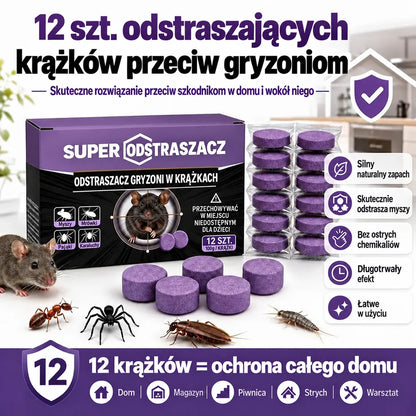 Naturalne pachnące krążki odstraszające szkodniki – ochrona domu, garażu i ogrodu