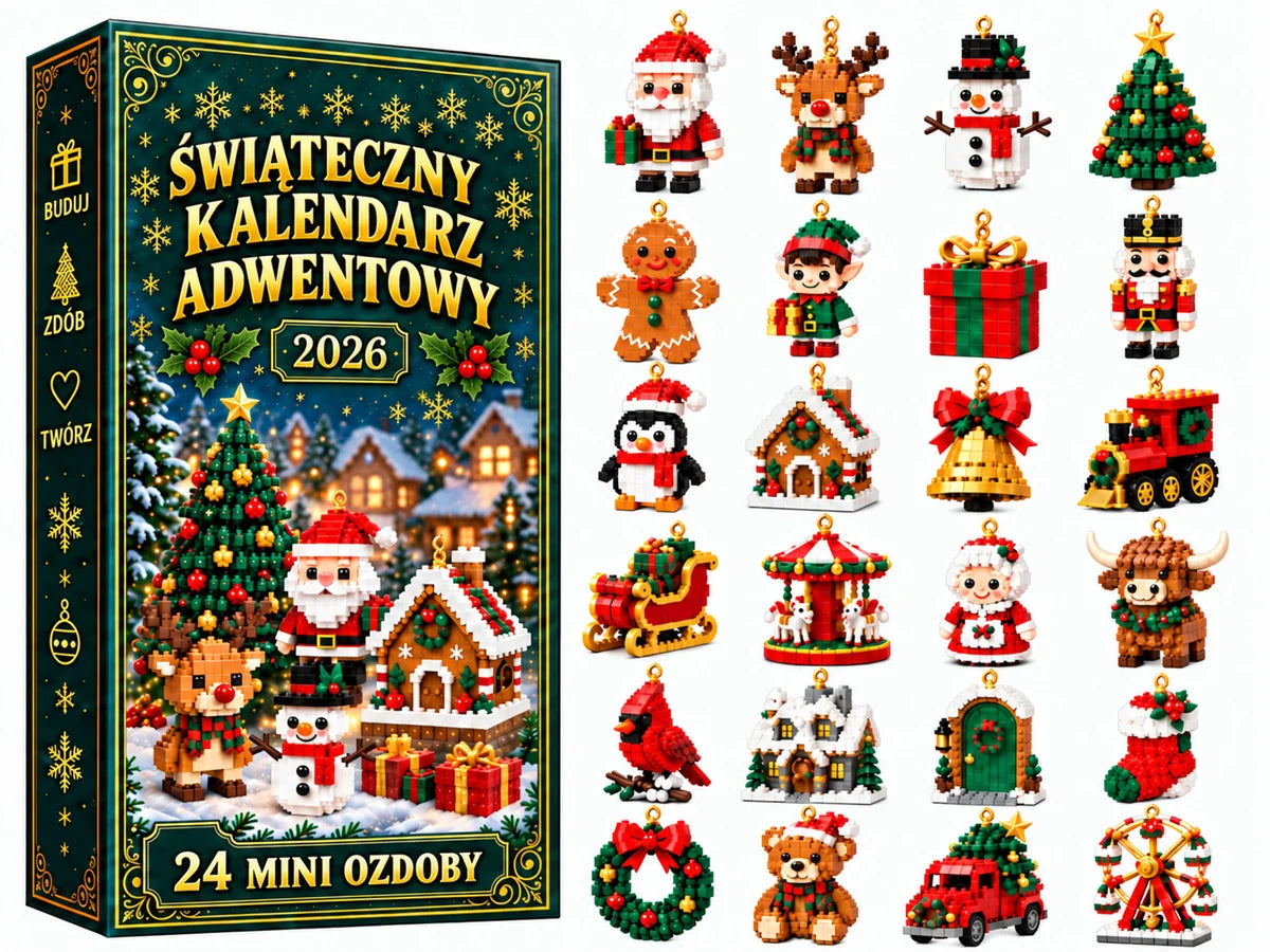 Adventi naptár mini karácsonyfadíszekkel – 37. kép