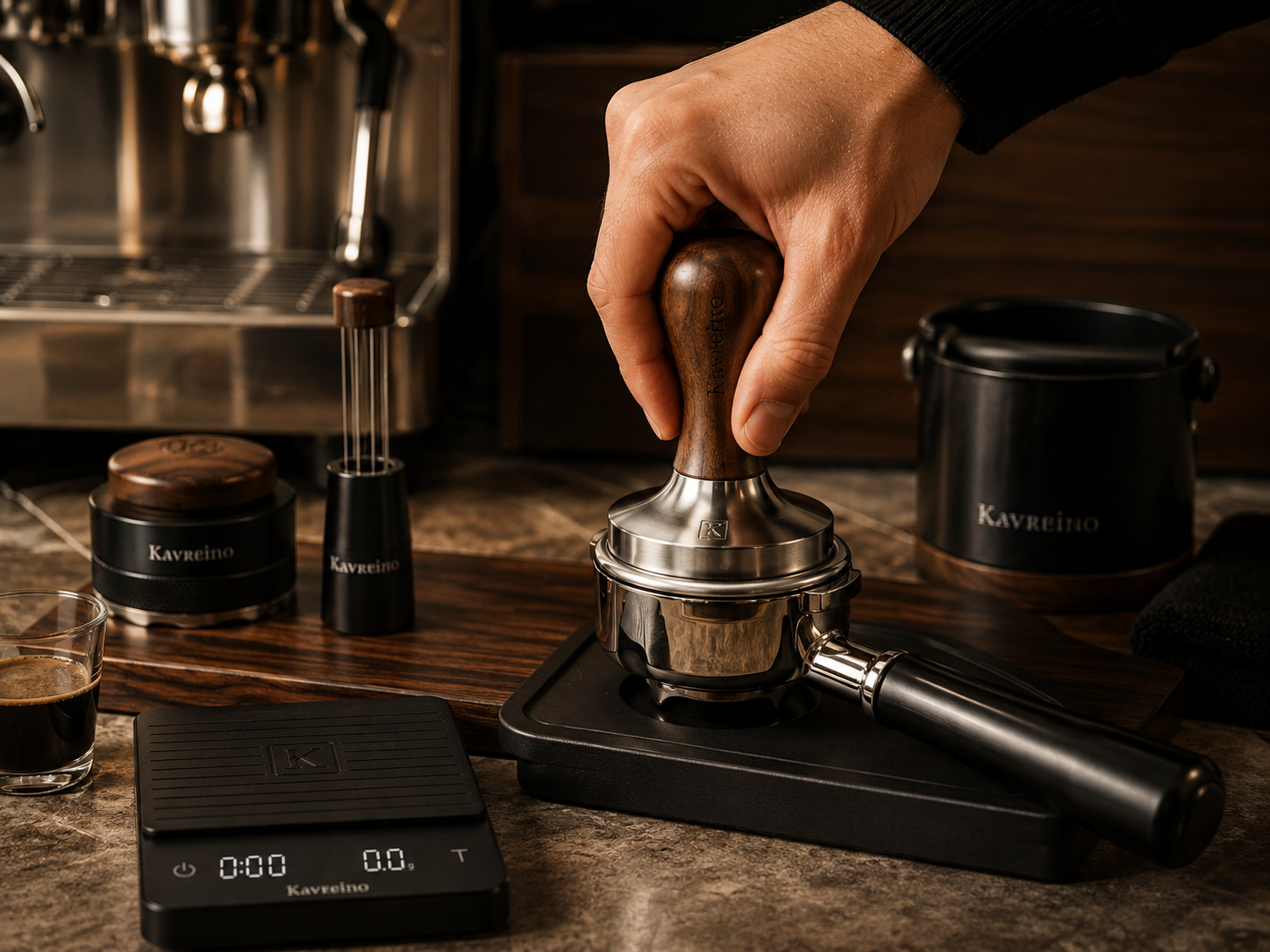 Kavreino tamping workflow